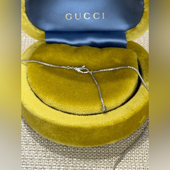 GUCCI “Link to love” necklace with diamonds - Picture 7 of 12